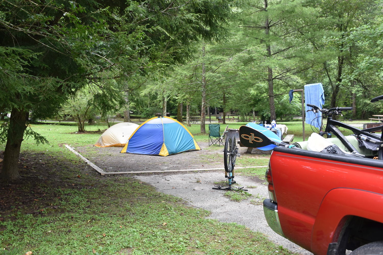 Campsite - Tsali Campground